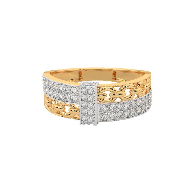 Zayn Round Diamond Ring For Him